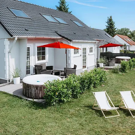 Ferienhaeuser Insel Usedom Haus Mila 6 - Blick Aufs Achterwasser! Whirlpool Und Sauna Holiday home *