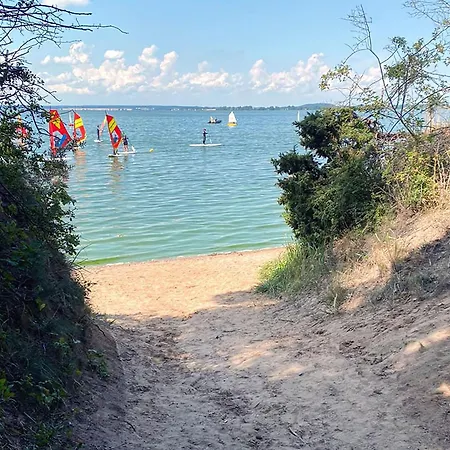 Ferienhaeuser Insel Usedom Haus Mila 6 - Blick Aufs Achterwasser! Whirlpool Und Sauna Lutow